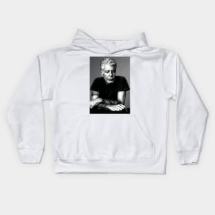 Anthony Bourdain Mode Black Kids Hoodie